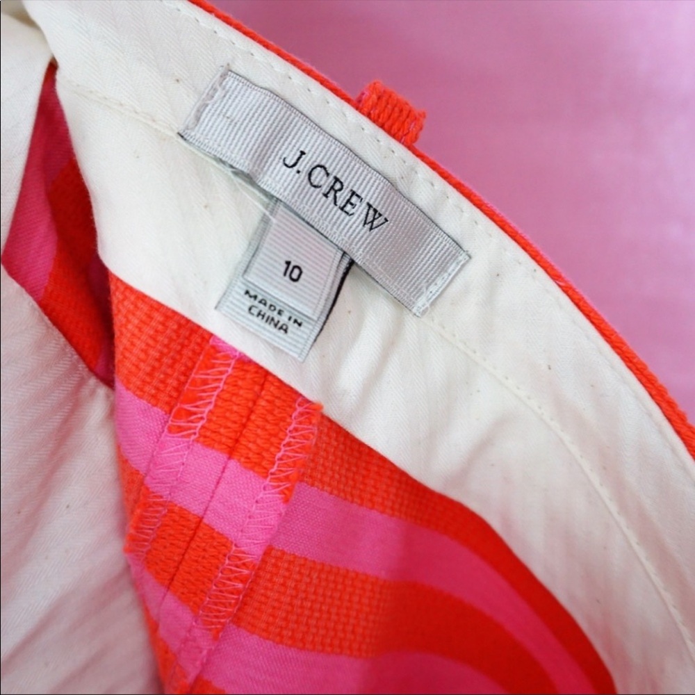 J. Crew Striped Mini Skirt - Picture 7 of 7